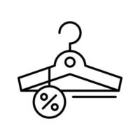 hanger vector pictogram