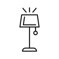 lamp vector icoon