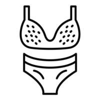 bikinilijn icoon vector