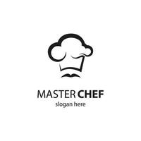 chef-kok logo afbeeldingen vector