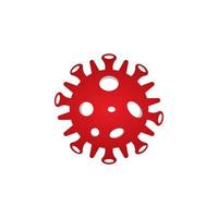 coronavirus logo icoon vector