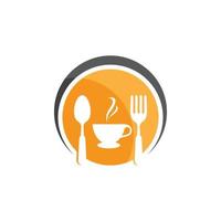 cafe en resto logo vector icoon