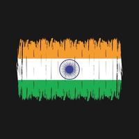 indiase vlagborstel vector