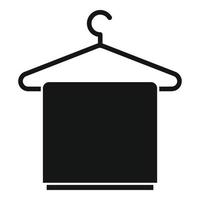 droger kleren hanger icoon, gemakkelijk stijl vector