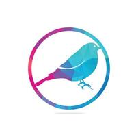 goudvink logo ontwerp. abstract concept vogel. creatief artistiek idee. vector illustratie