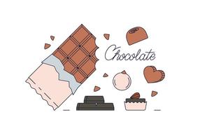 Gratis Chocolate Vector