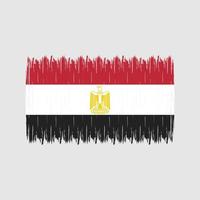 egypte vlag borstel vector