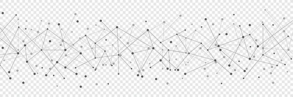 abstract netwerk technologie meetkundig stippen. netwerk clip art. Verbinden dots en lijnen. globaal netwerk verbinding. digitaal technologie met plexus achtergrond. vector illustratie