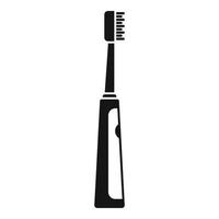 elektrisch tandenborstel schoonmaak icoon, gemakkelijk stijl vector