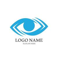 oog zorg logo icoon illustratie ontwerp sjabloon vector