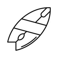 surfplank vector pictogram