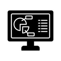 cirkeldiagram vector pictogram