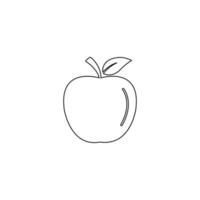 gezond appel logo vector