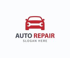 auto reparatie logo. auto onderhoud logo sjabloon vector