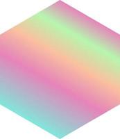 holografische vorm decoratief element vector
