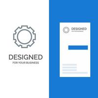 uitrusting instelling instagram grijs logo ontwerp en bedrijf kaart sjabloon vector