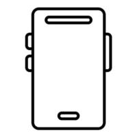 smartphone lijn icoon vector