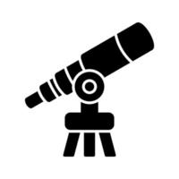 telescoop vector pictogram