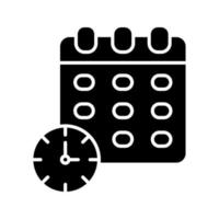 deadline vector pictogram