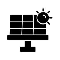 zonne-energie vector pictogram