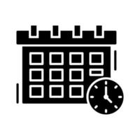 deadline vector pictogram