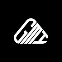 gmi brief logo creatief ontwerp met vector grafisch, gmi gemakkelijk en modern logo.