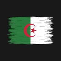 algerije vlag borstel vector