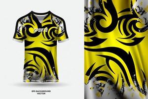 abstract sport- Jersey ontwerp sjabloon mockup vector