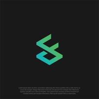 sf of fs brief logo ontwerp sjabloon vector combineren brief s en f, modern modieus minimaal monogram