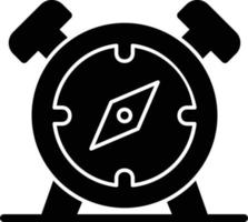 timing glyph icoon vector