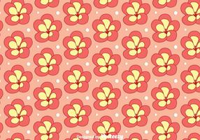 Rhododendron Flower Seamless Pattern Vector