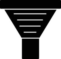 trechter glyph-pictogram vector