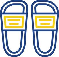 slippers vector icoon ontwerp