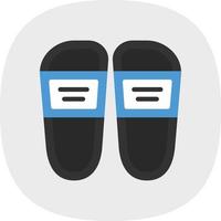 slippers vector icoon ontwerp