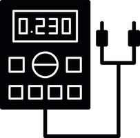 nanometer glyph icoon vector