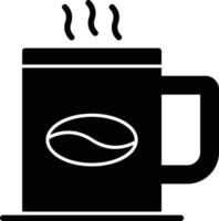 koffie glyph-pictogram vector