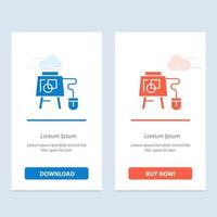 muis online bord onderwijs blauw en rood downloaden en kopen nu web widget kaart sjabloon vector