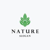 abstract natuur logo gebaseerd van creatief blad vector logo illustratie.