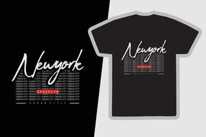 New York City typografie vector t-shirt ontwerp