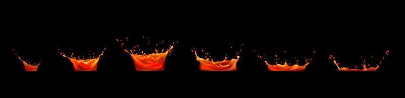 lava, sap plons volgorde animatie sprite vel vector