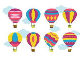 Heldere Luchtballon Vector