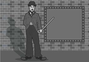 Charlie Chaplin Illustratie vector