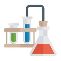 modieus laboratorium inrichting vector