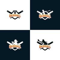 reeks van basketbal logo ontwerp Sjablonen vector