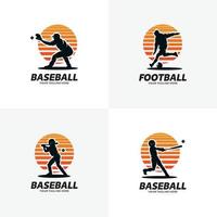 reeks van sport logo ontwerp Sjablonen vector