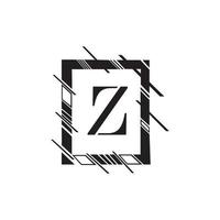brief z bedrijf zakelijke abstract eenheid vector logo ontwerp sjabloon