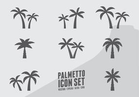 Coconut Tree Icons vector