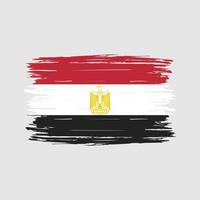 egypte vlag borstel vector