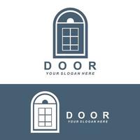 Home window-logo, interieur icoon ontwerp vector