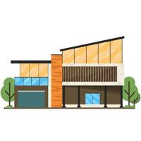 modern huis vector illustratie